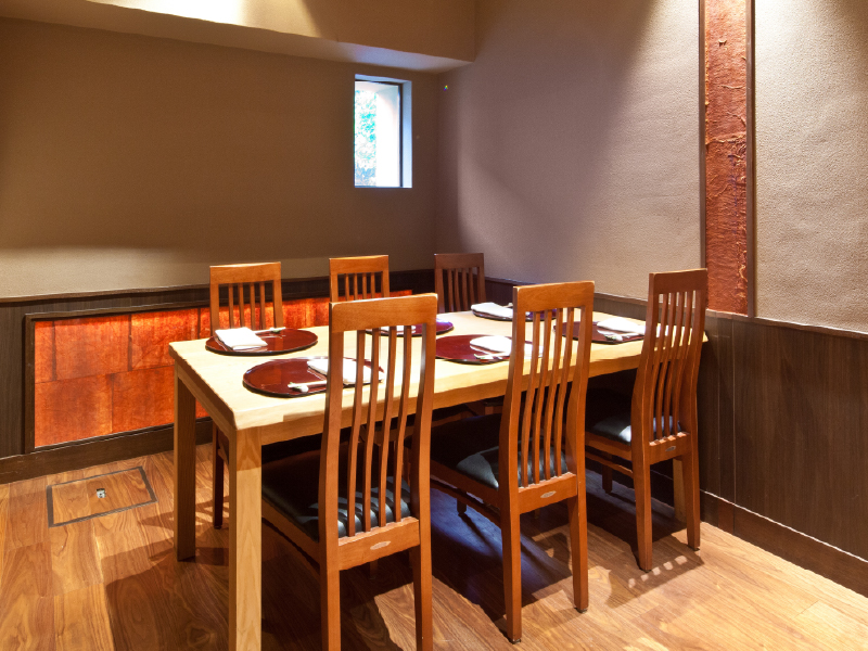 private rooms