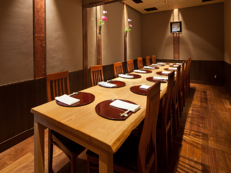 private rooms